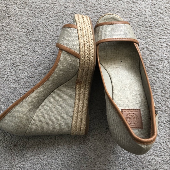 NEW Tory Burch Majorca Wedges EU 40 - Picture 5 of 14